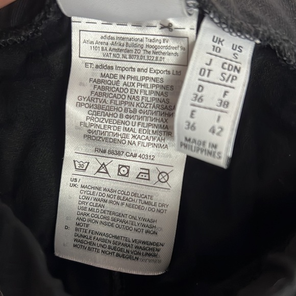 ADIDAS - black leggings - Picture 3 of 4